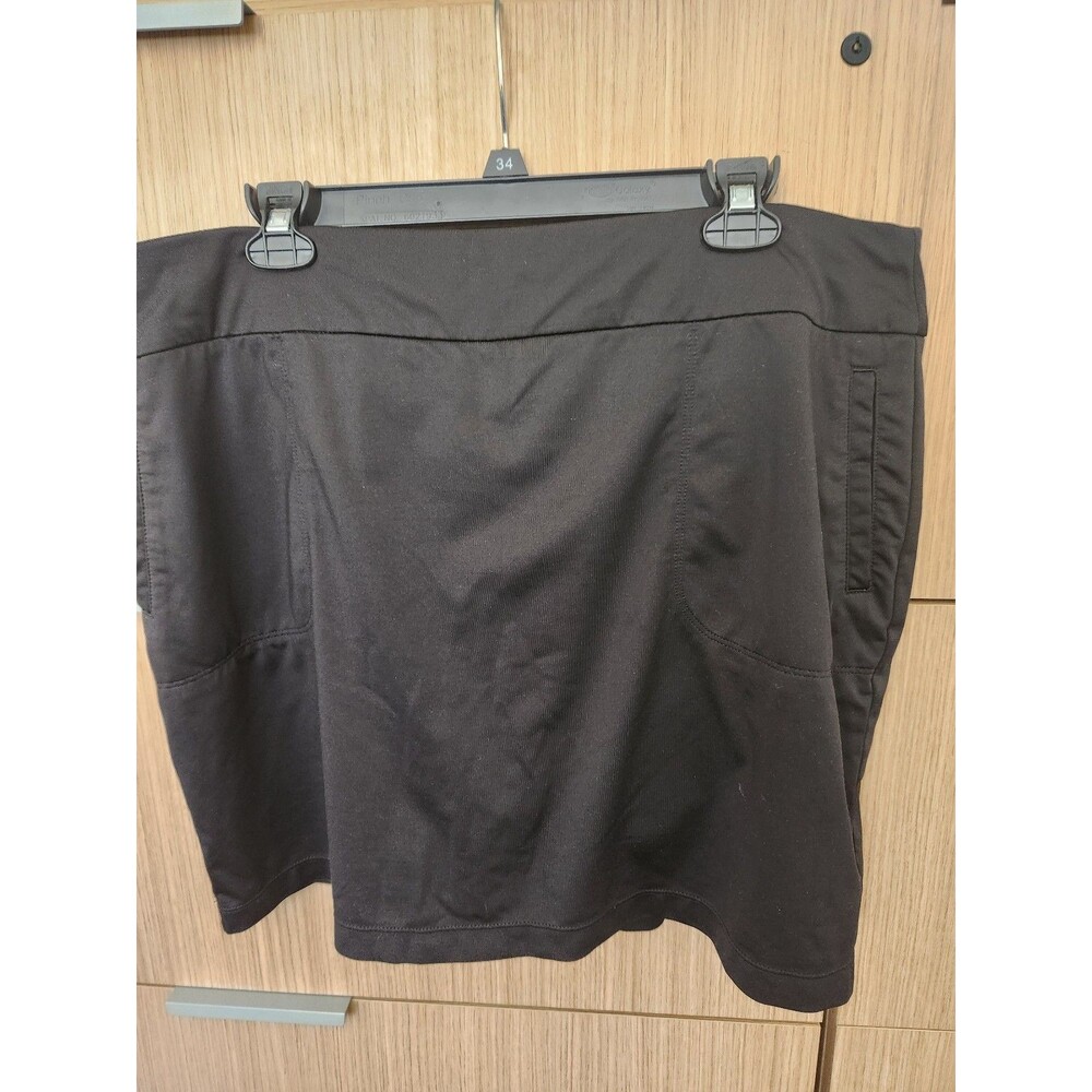 Zenergy Golf by Chico's Black Golf Athletic Skort Size 2 US 12